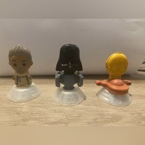 2023 McDonald's Toy - Disney 100 Year -DARTH VADER, C3P0, King Magnifico. For 3